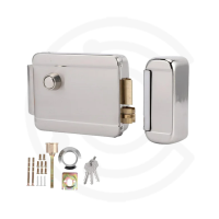 CHAPA ELECTRICA 12V CILINDRO SIMPLE ZK-LL-01 ZKTEC