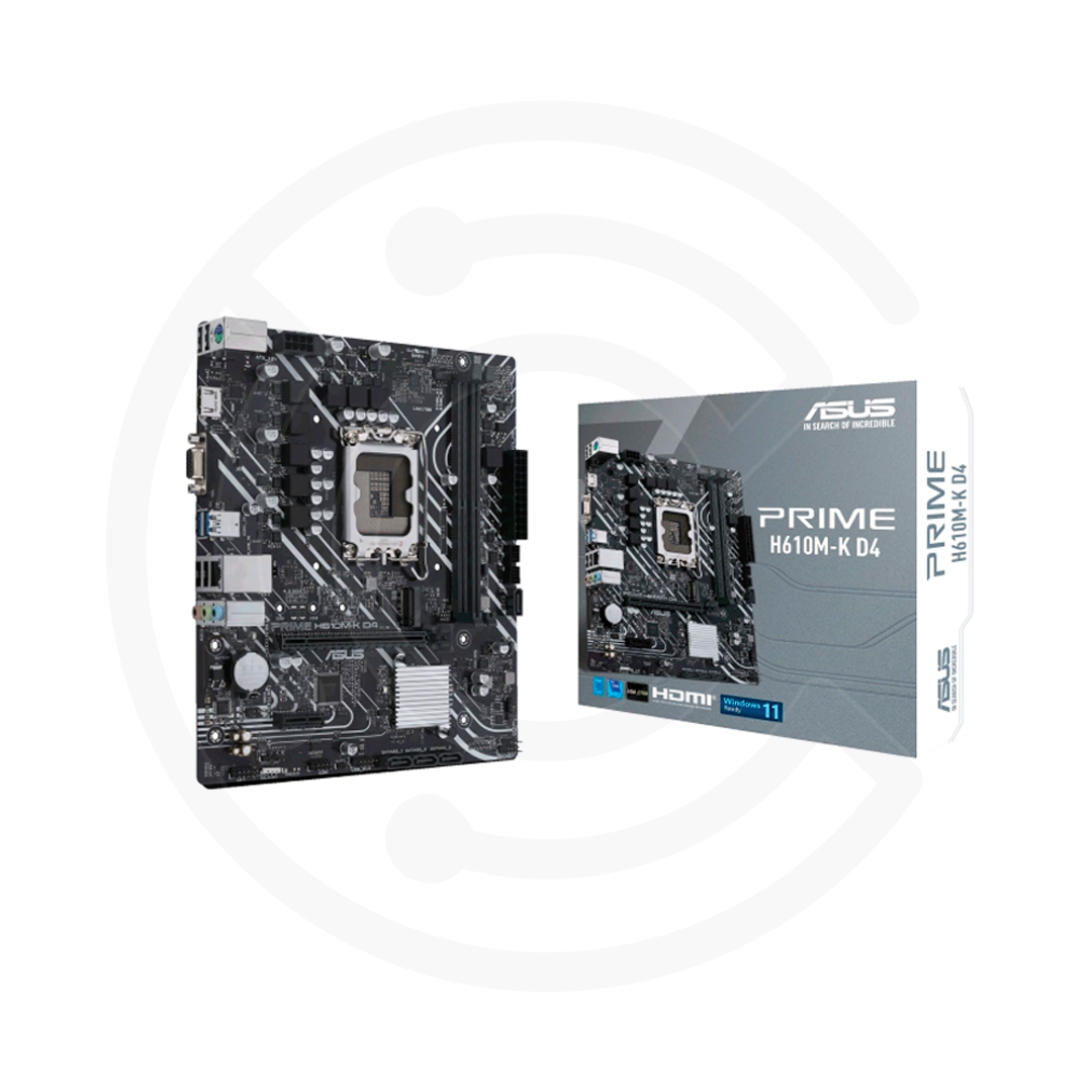 MAINBOARD/ASUS PRIME H610M-K DDR5 LGA1700 HDMI MATX